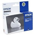 Original Epson Black Ink Cartridge 8ml C13T055140 T0551 - Free UK Delivery